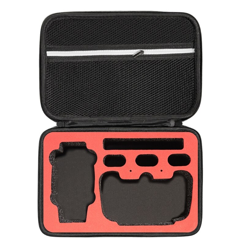 Custodia rigida per il trasporto borsa a tracolla impermeabile portatile borsa a tracolla compatibile per Mini Drone FIMI X8 e accessori: Internal red