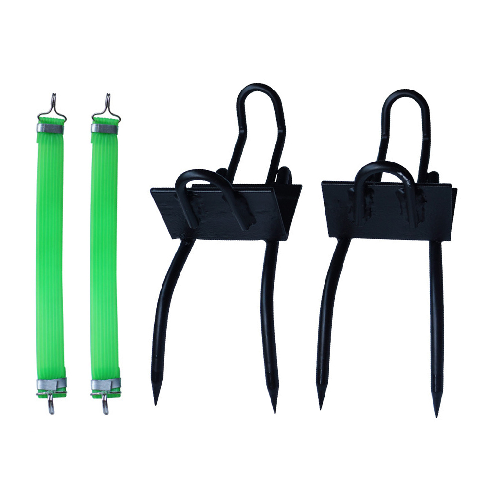 1 Paar Boom Klimmen Tool Spurs Multifunctionele Pole Klimmen Gear Spikes Anti-Slip Schoenen Cat Paws Pole klimmen: Black