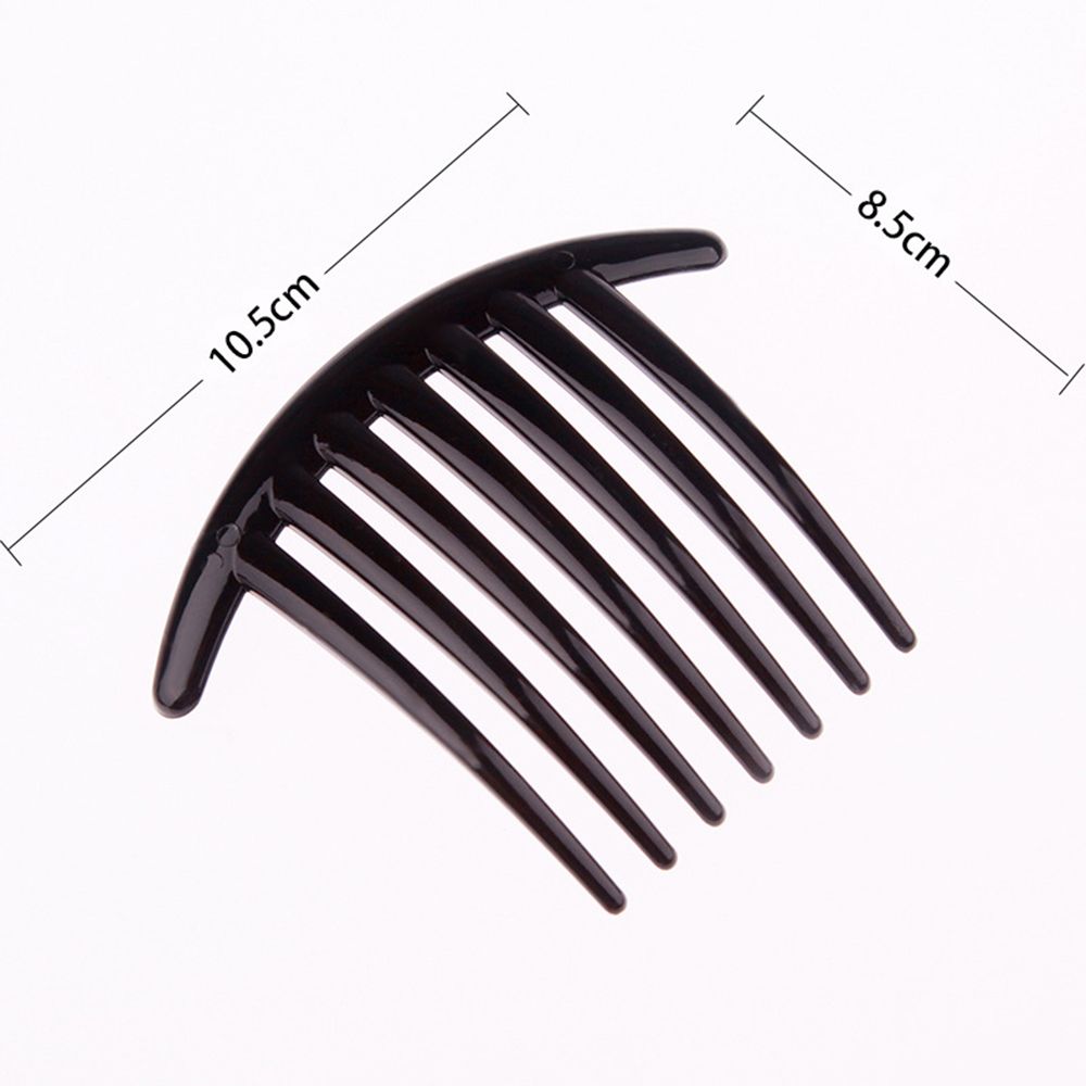 Women Rhinestone Flower 7 Teeth Hair Comb Clip Side Hair Clip Decorative For Girls Hair Styling Clip PIn Accessories: 6