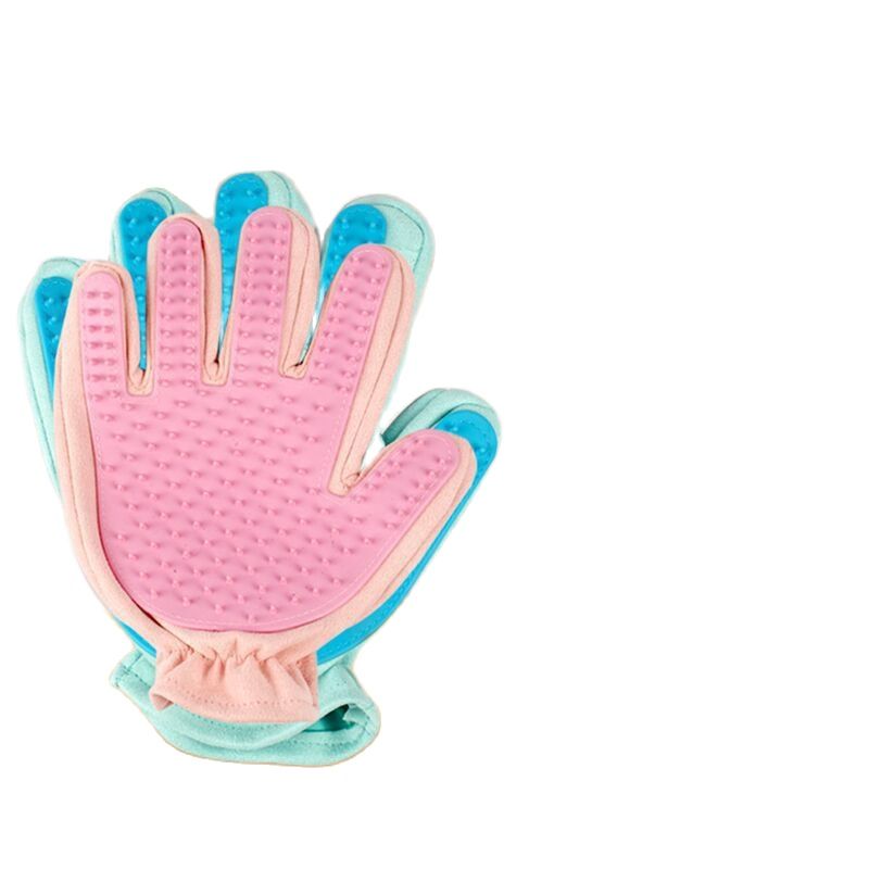 Gerold Kat Vinger Handschoenen Upgrades Massage Met Faux Suede Gerold Kat Handschoenen Slip Dierbenodigdheden Zachte Huid