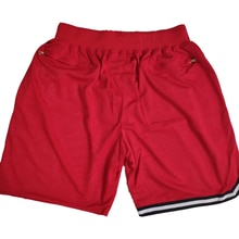 Men Miami Swingman Pocket Shorts - Black Red