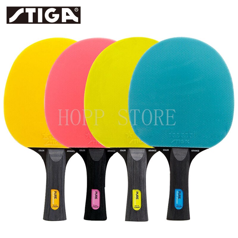 Pimple Racket STIGA Pure Colorful Racket Pimples In Rubber Origi... – Grandado