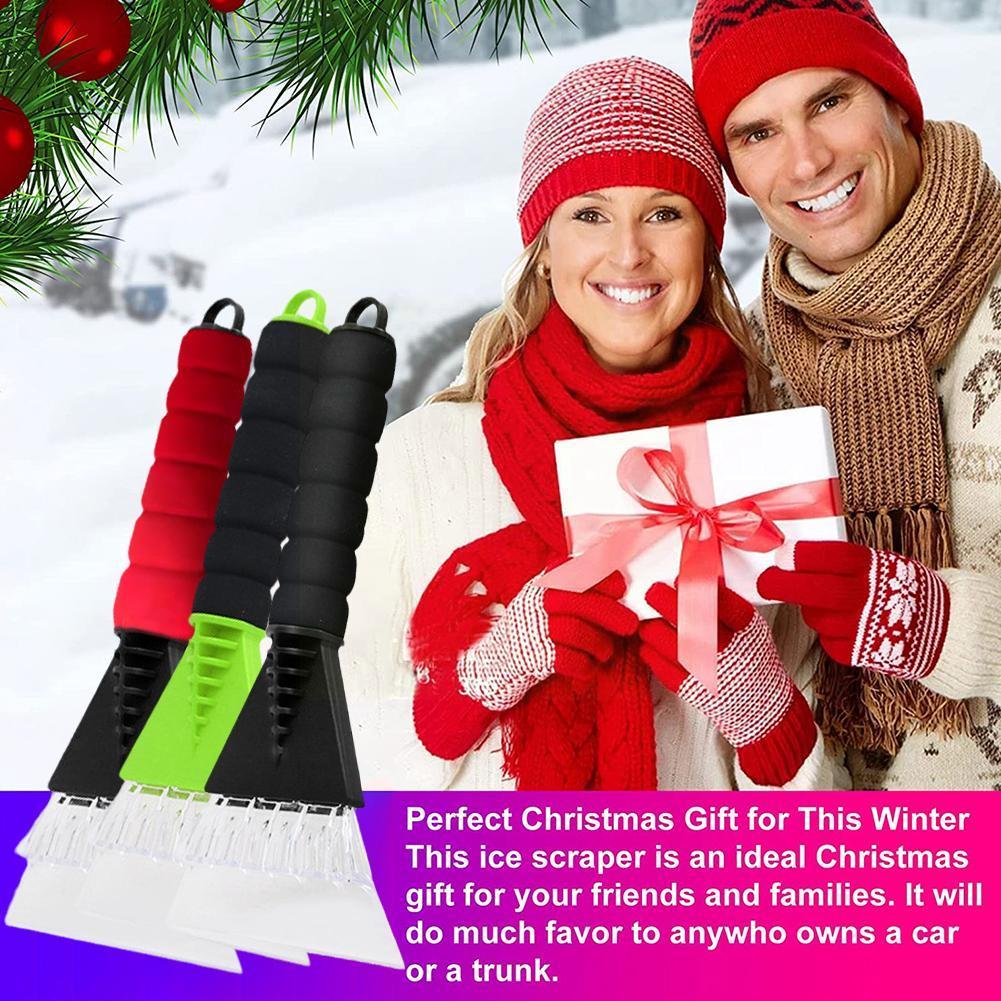 Grattoir à glace pour pare-brise, brosse de dégivrage, pour l'entretien de la voiture, outil de vitre, hiver, D3P2