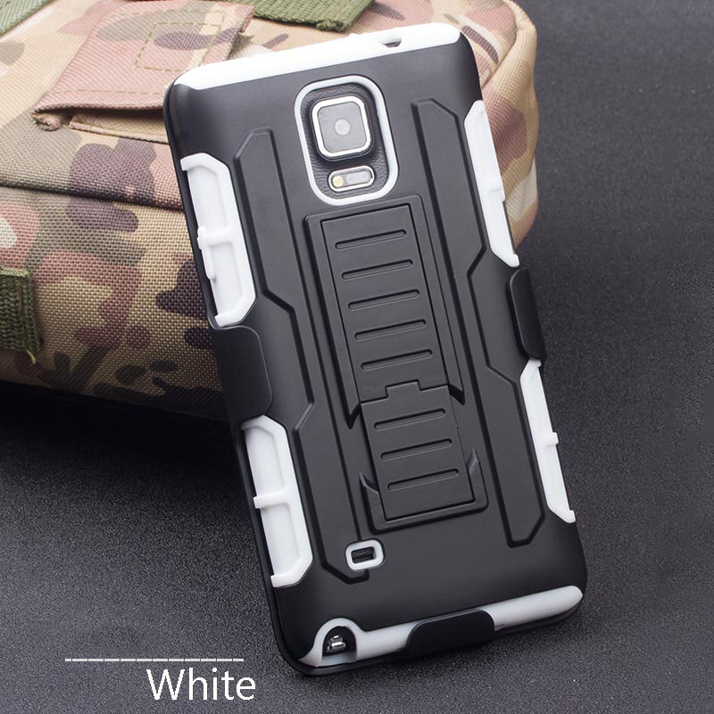 Armor Case For iPhone 6 6s Plus SE 5 5S Back Cover Belt Clip Stand Holster Hybrid Hard Mobile Phone Covers Full Protective Funda: For iPhone 6s Plus / White