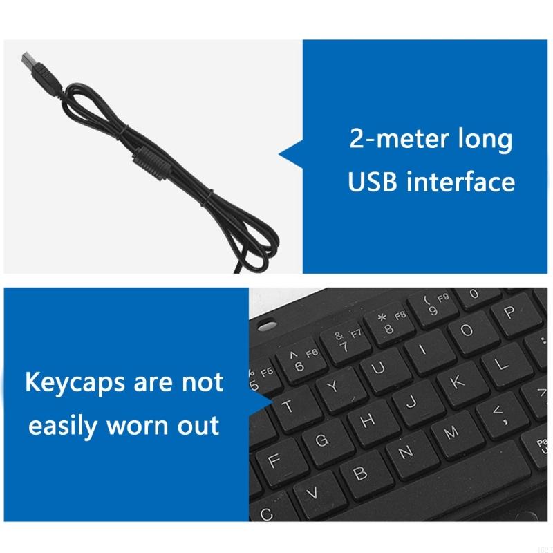 1pc industrielle usb-berøringsbrett-tastaturer med berøringsplater og høy holdbarhet til medisinske systemer og sikkerhetssystemer