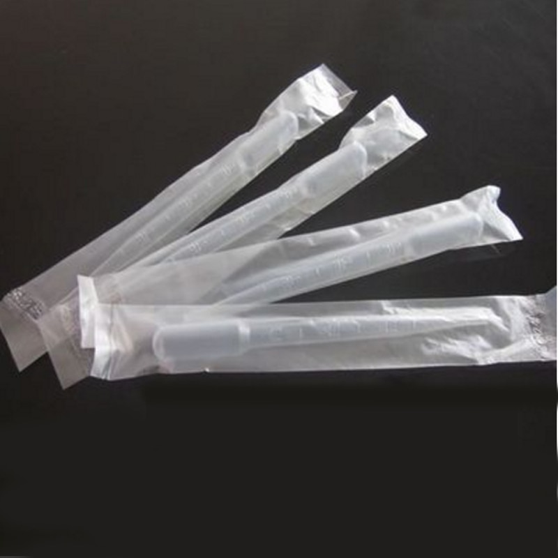 50 STKS 3 ml Individuele Pakket Met Schaal Wegwerp Plastic Dropper Pasteurisatie Chemie Geneeskunde Laboratorium Benodigdheden