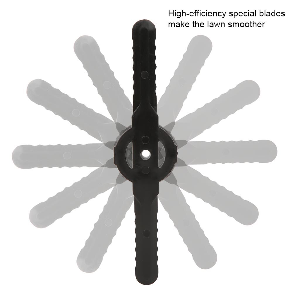 20Pcs Lawn Mower Long Blade Safety Plastic Mowing Machine Parts Accessories Lawn Care Tool Plastic Lawn Mower Long Blade