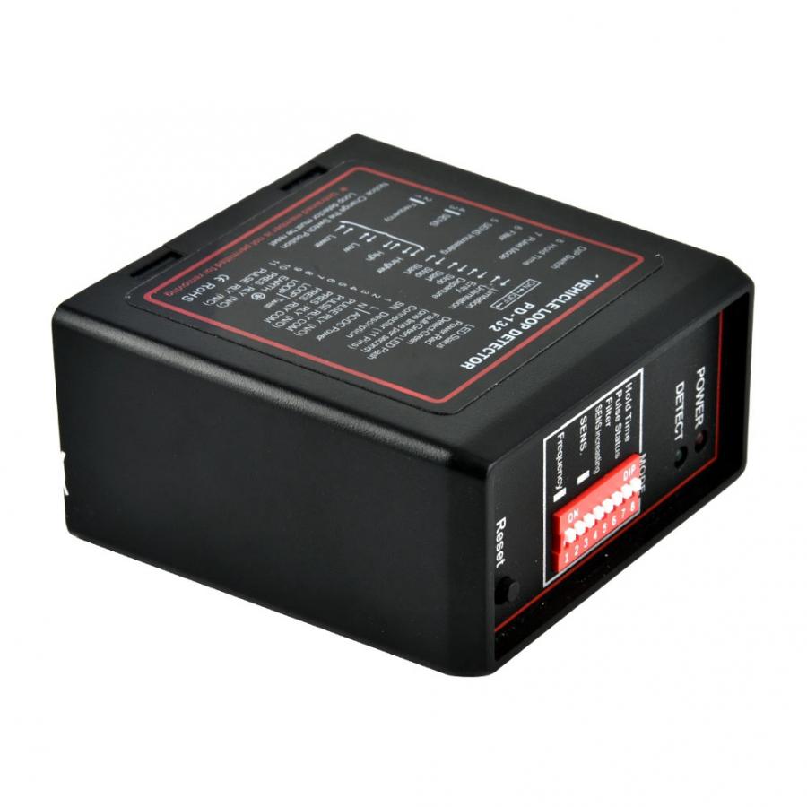 220V Smart Automatic Barrier Opener Vehicle Loop Detector System Four frequency configurations