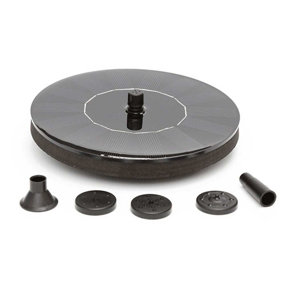 LED light fountain pump solar energy fountain floating outdoor pool water Function floating water fountain