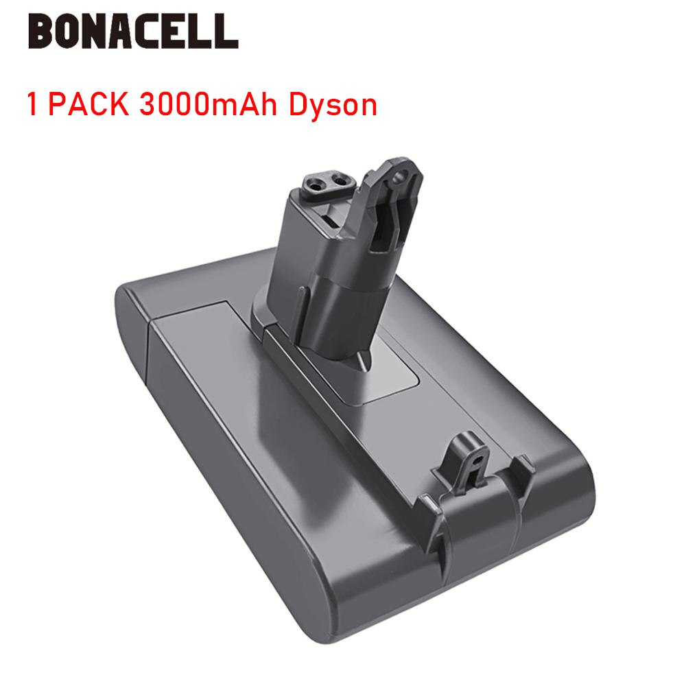 Batteria Bonacell 22.2V 4000mAh DC31 (adatta assolo tipo B) per aspirapolvere senza fili Dyson DC31 DC35 DC44 DC45 serie Li-ione L30: 1 pezzo 3.0Ah