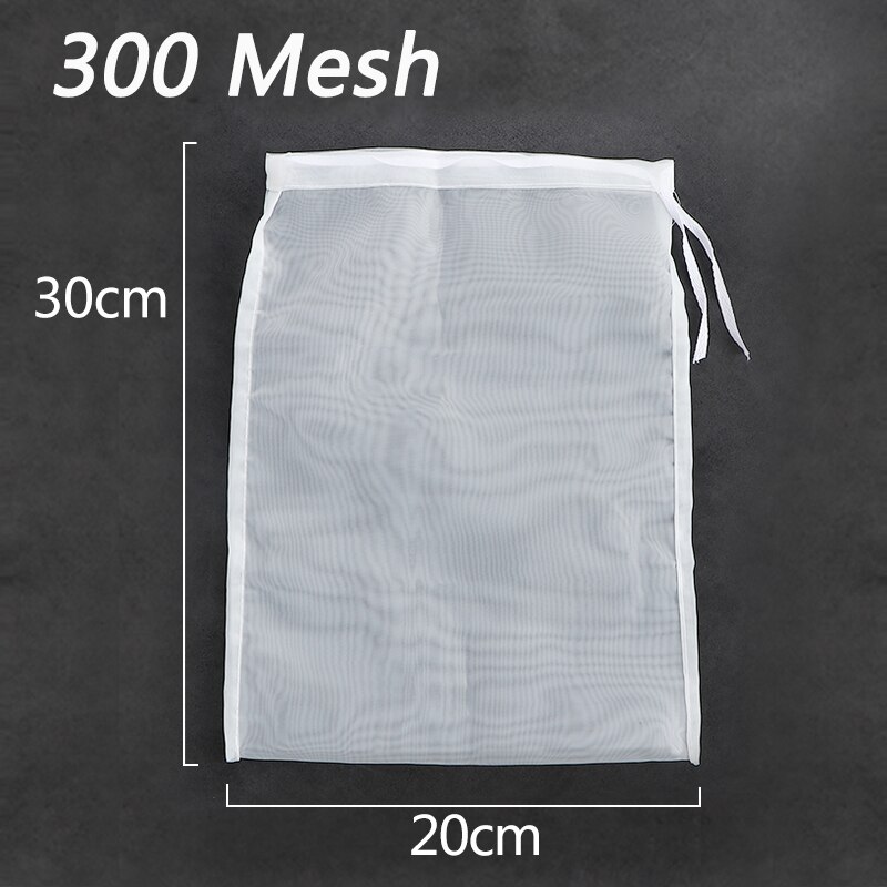 Voedsel Nylon Filterzak Mesh 100/200/300 Scherm Mesh Thee Bier Melk Koffie Oliefilter Mesh Filter Mesh Keuken Stoffilterzak