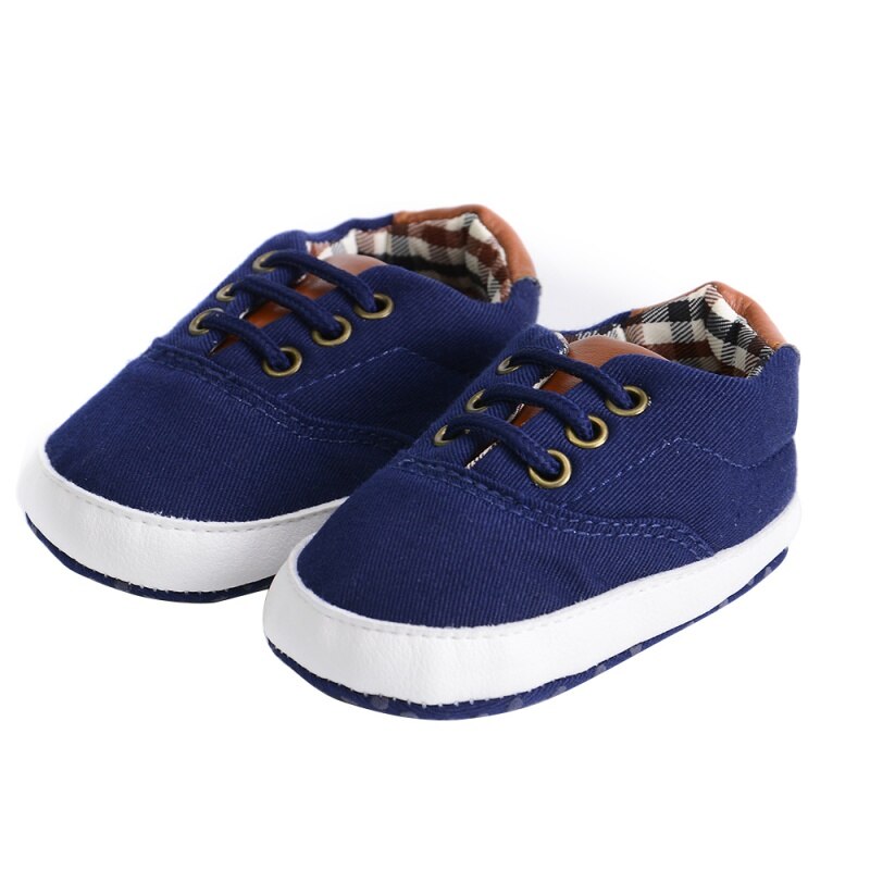 Summer Baby Shoes Newborn Baby Girl Boys Causal Bow Anti-slip Shoes Plaid Patchwork Soft Sole Sneakers Prewalker 0-18M