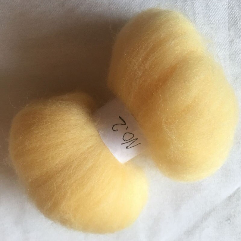 WFPFBEC 70 s Australië GEKAMD 100% WOL fiber merino diy wol voor vilten 50g 100g NR 2