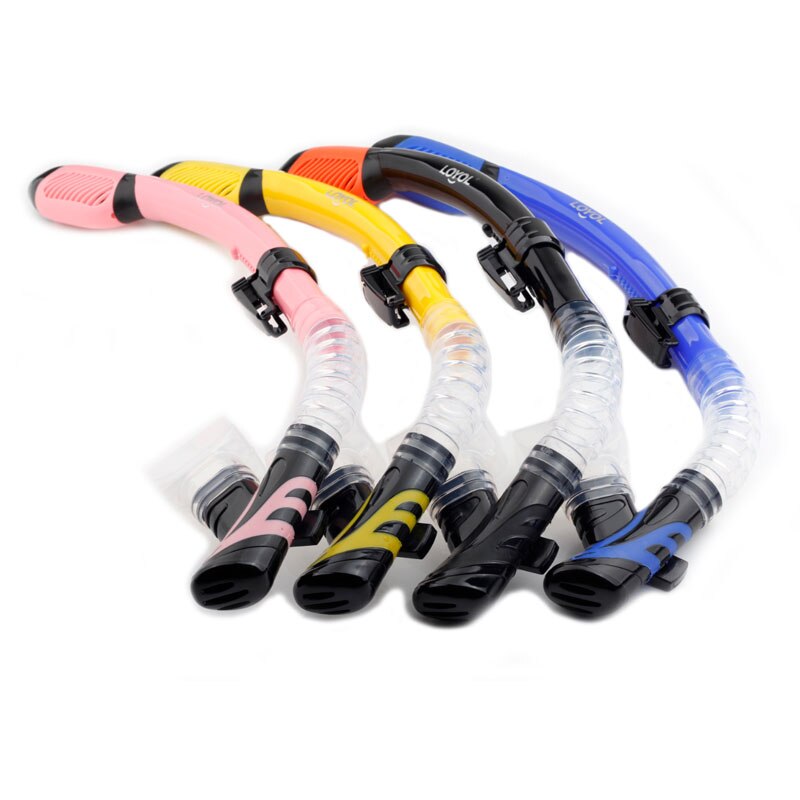Diving Snorkel Adults Full Dry Silicone Mouthpiece Underwater Sea Swimming Tube Scuba Air Nose Breathing Equipment