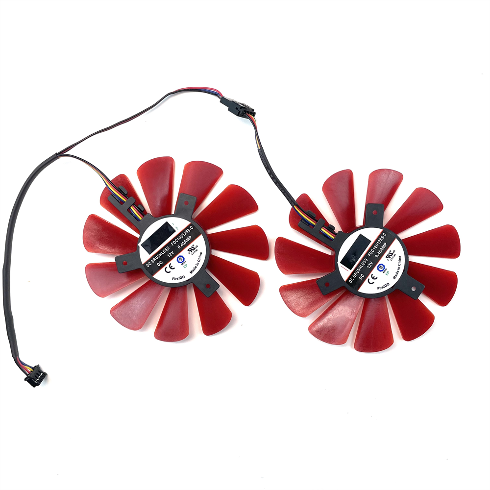85MM RX 570 RX 580 FDC10U12S9-C Cooler Fan For XFX RX570 RS RX580 RS Video Graphics Cards Cooling As Replacement Fan