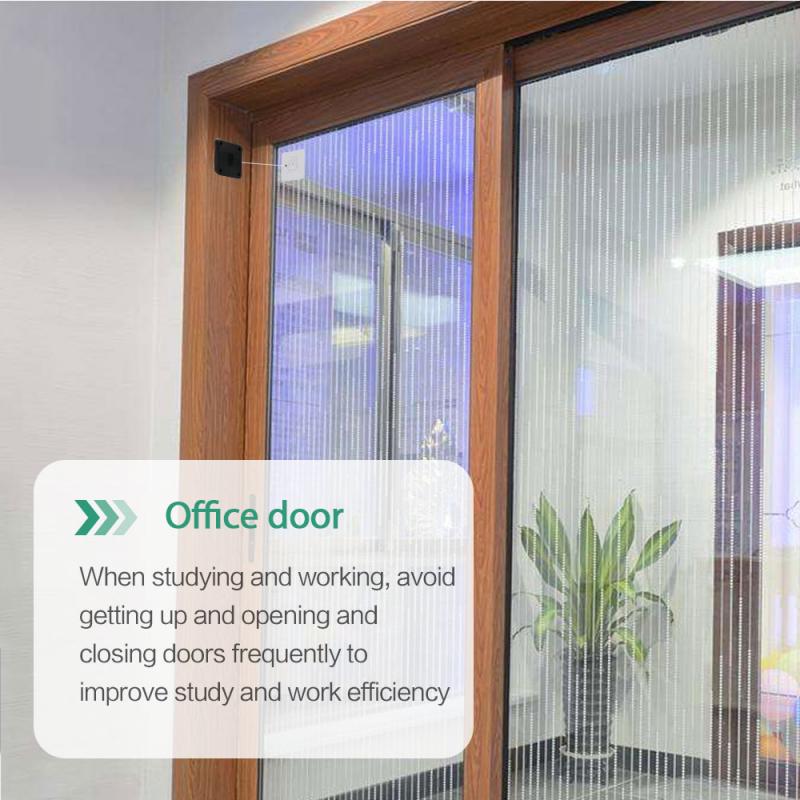 Punch-free Automatic Door Closer Hooks Auto Anti-theft Cable Box Door Closer By Self 800g Pull Line Stronge Cable All Doors