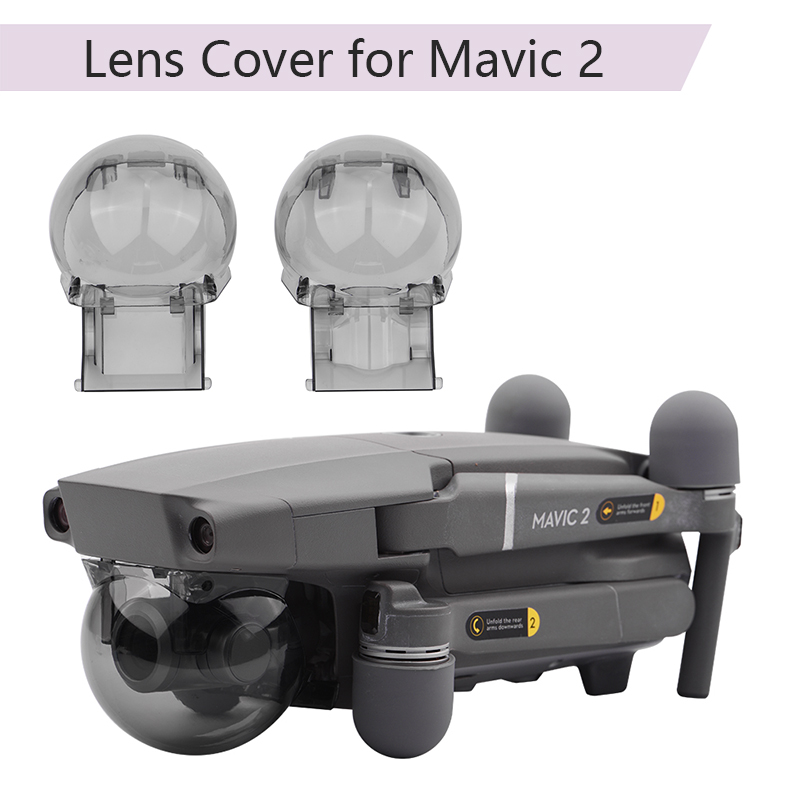 Protector Lens Cover Vuilwerend Lens Cap Voor Dji Mavic 2 Zoom Pro Gimbal Camera Protector Guard Mount Houder accessoire