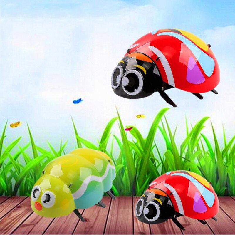Robot télécommandé électronique coccinelle, modèle d&#39;insecte, nouveauté animaux de compagnie, jouets créatifs, de noël pour enfants