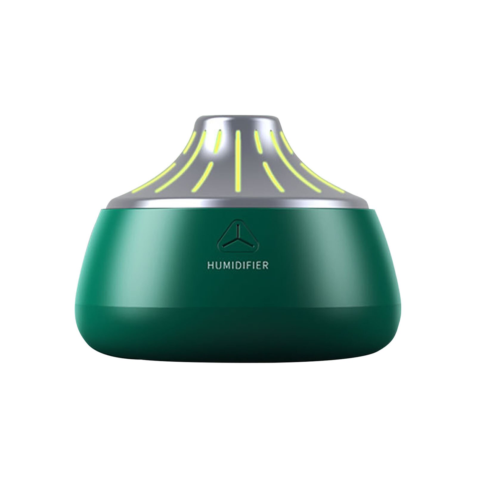 Mini Humidifier Desktop Usb Electric Air Aroma Office Mute Household Air Humidifier Oil Aromatherapy Mist-maker: Light Green