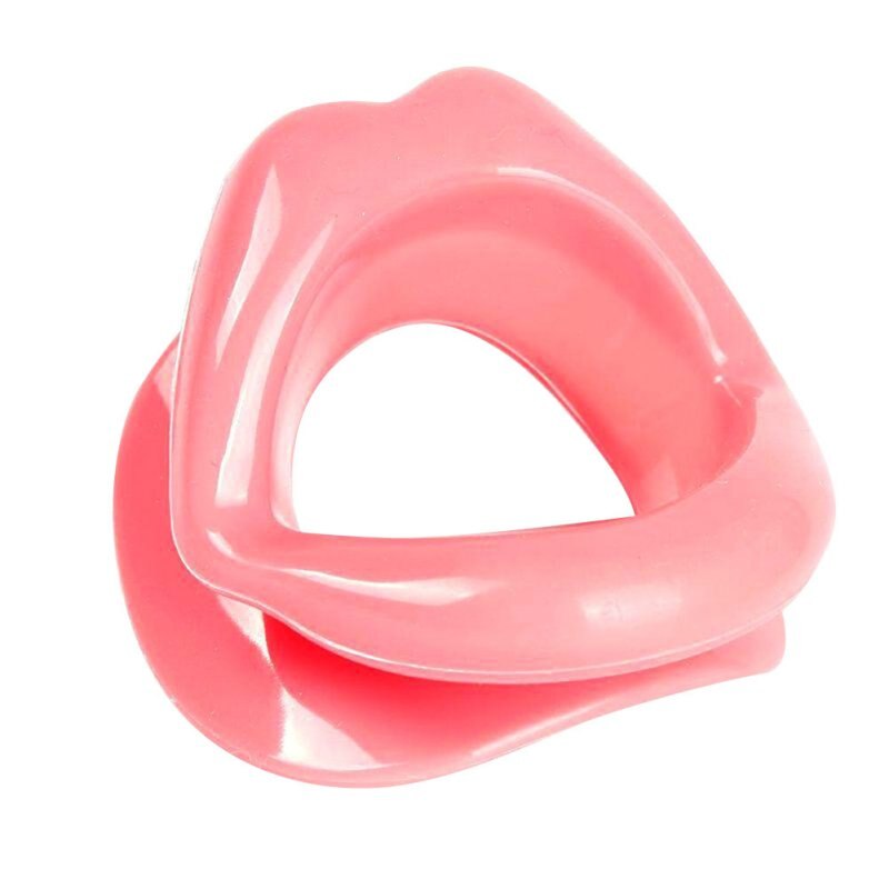 Siliconen Lip Trainer Mond Spier Tightener Rubber Gezicht Lifting Gezicht Massage Exerciser Anti Rimpel Lip Oefening Mondstuk Tool