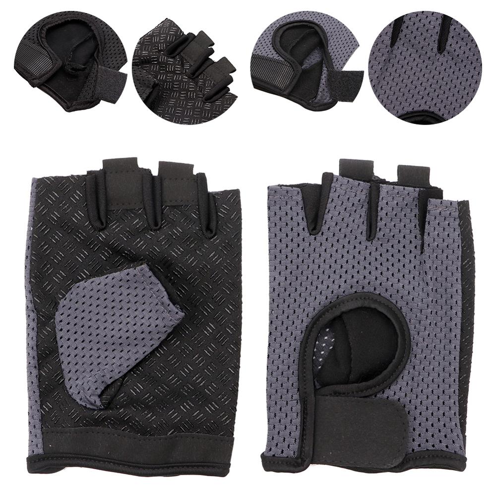 Half Finger Hand Gym Fitness Gloves Power Weight Lifting Women Men Crossfit Workout Bodybuilding Protective Gloves