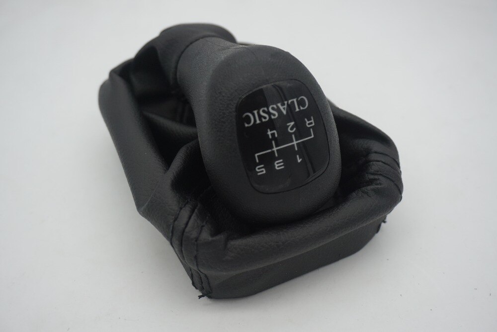 Manoplas de câmbio automotivo, bota de couro, 5 velocidades, para mercedes benz w202 c classe clássica buraco interno diâmetro 13mm