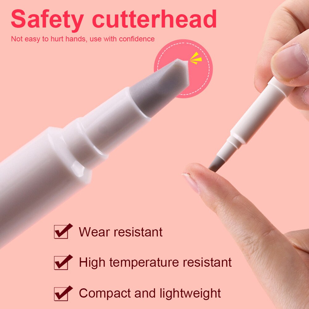 DIY Diamond Painting Parchment Paper Ceramic Cutter Pen Shaped Blade Cross Stitch Embroidery Crafts Tool Art Accessories