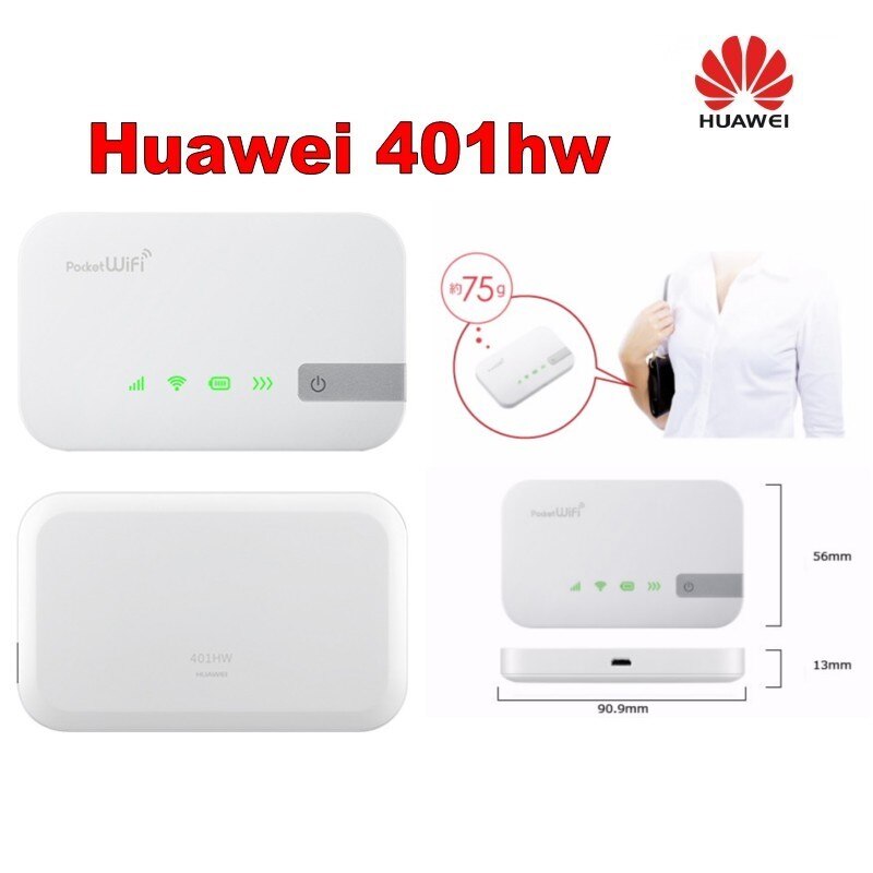 Huawei Ontgrendeld 401HW LTE 4G Mobiele Breedband Apparaat WiFi Router