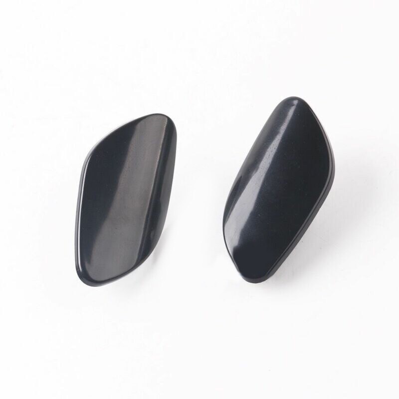 2 stuks Auto Voorbumper Koplampsproeiers Cover Cap L + R voor VOLVO S80 2007 Koplamp Wassen nozzle Cover 39870059/39870060