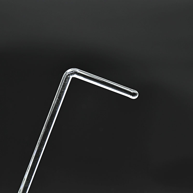 Glass Cell Spreader L-shape Cell Coating Bar Cell Culture Dish Coated Stick Width 50mm Cell Applicator Spatula Push Plates 10/PK