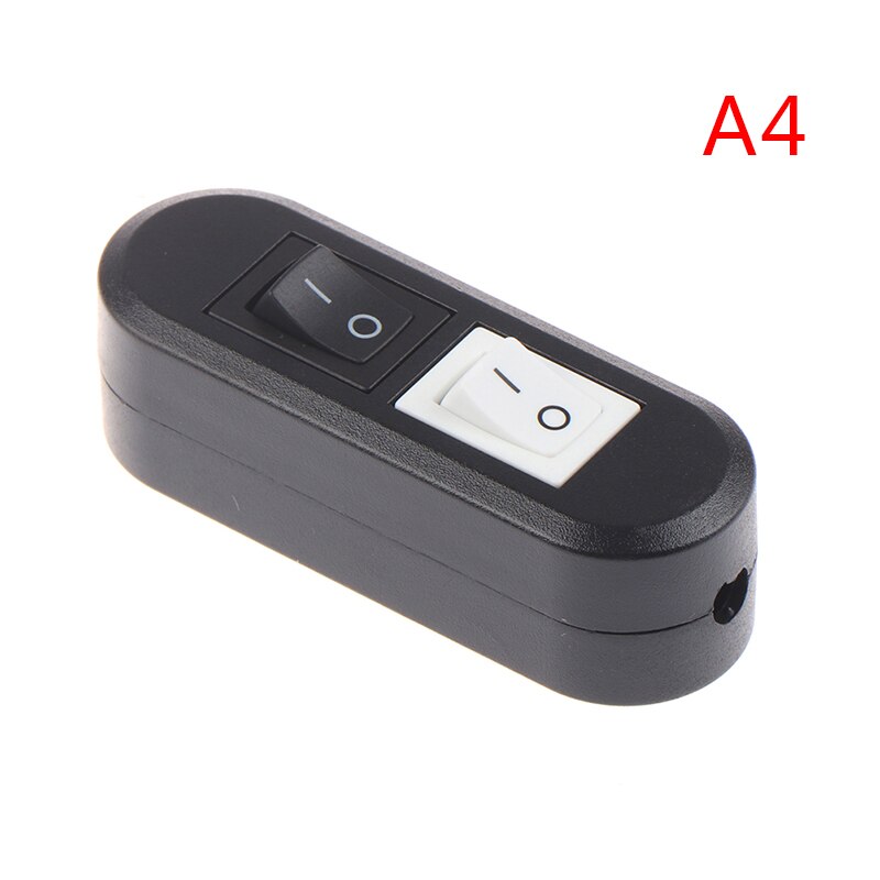 1pc Double Control Table Lamp Floor Lamp Mother Lamp Online Switch Two-button Dual Control Switch: A4