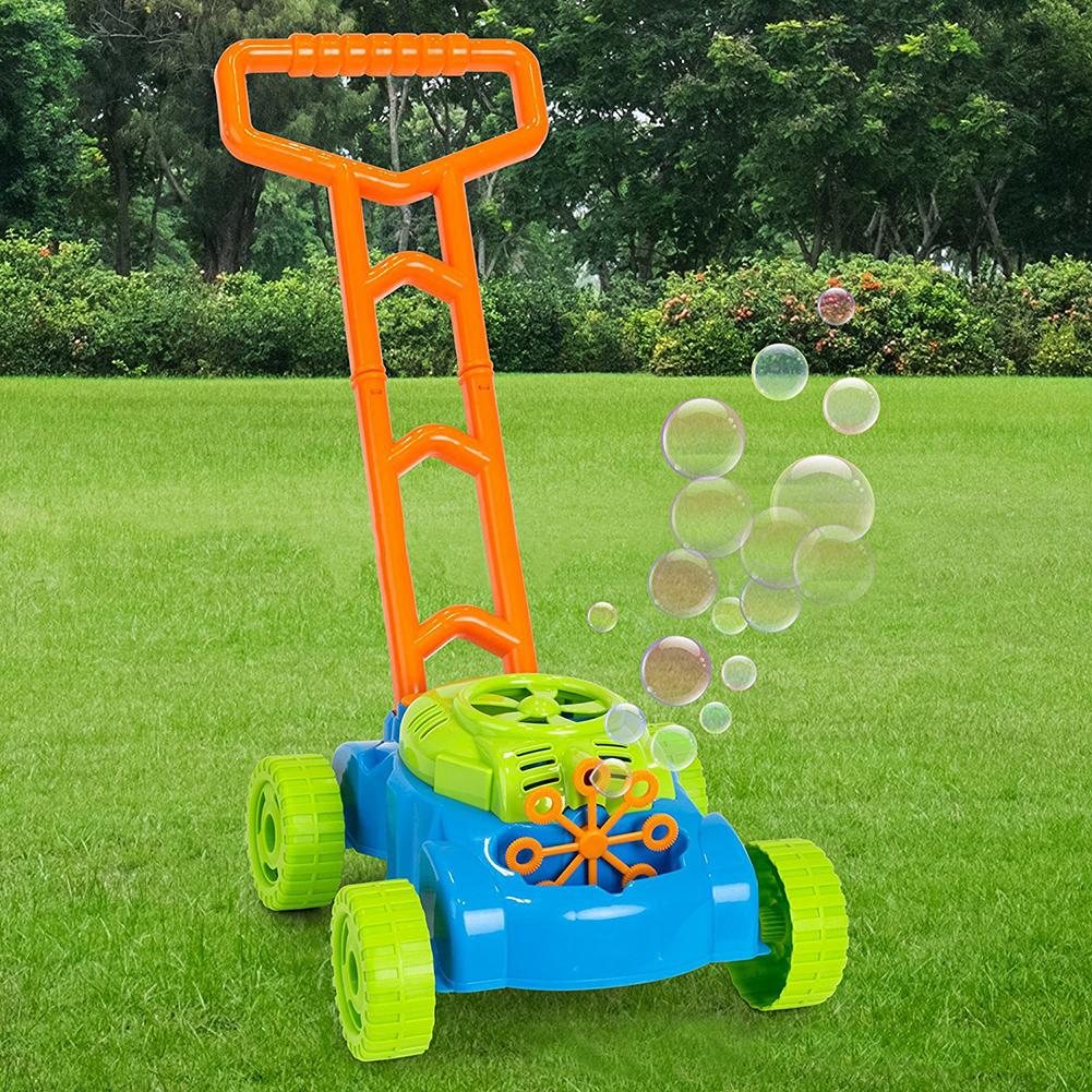 Bubbla bil hem trädgård interaktiv skjuta bil automatisk bubbla maskin maker blåsare baby barn leksak