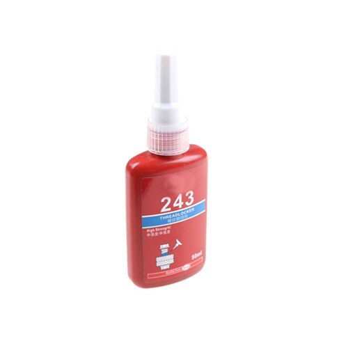 Schroef lijm Draad borgmiddel Anaërobe lijm 243 lijm 50 ml Olie weerstand Snelle uitharding