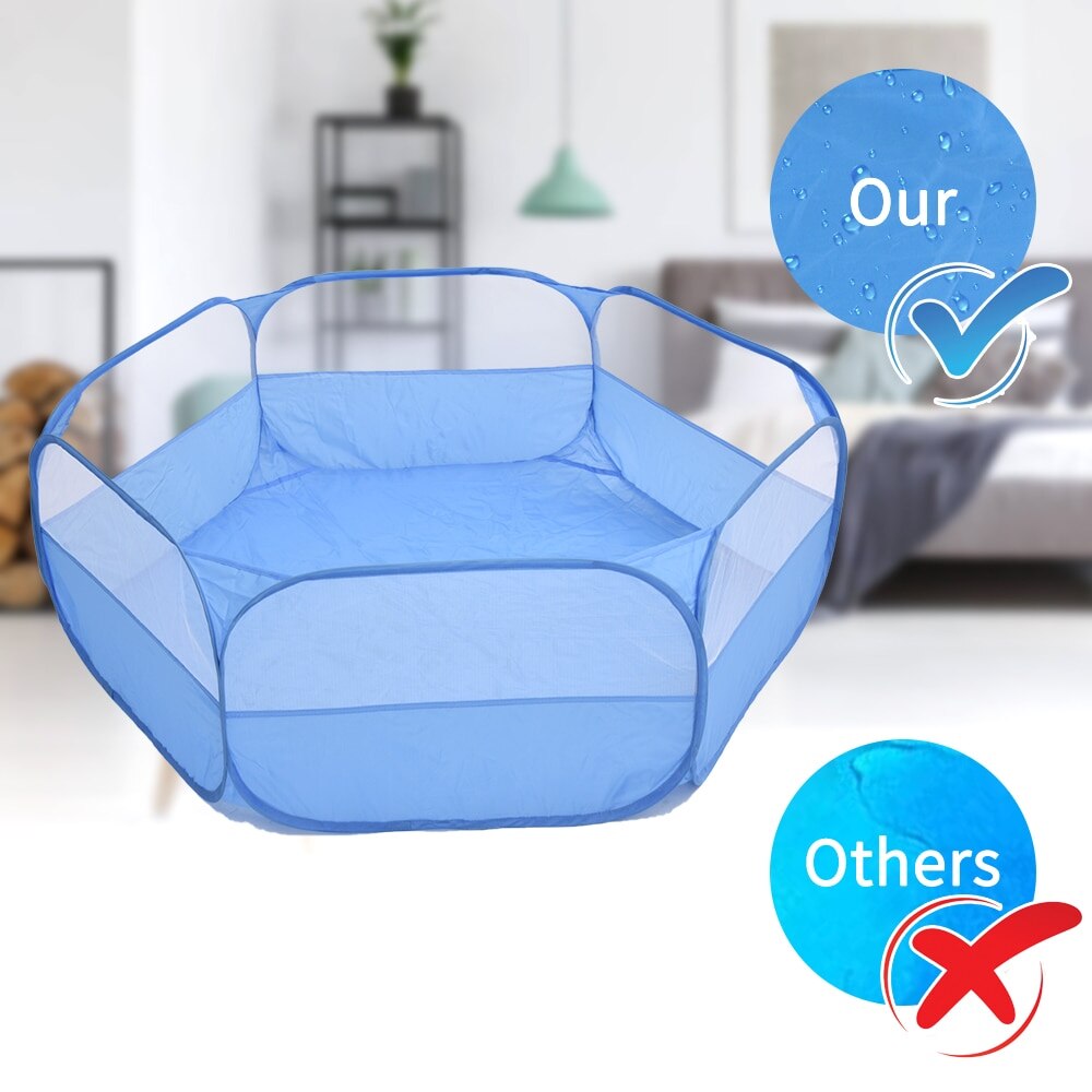 Pet Playpen Portable Open Small Animal Tent Game Fence For Hamster Guinea Pigs Indoor Outdoor