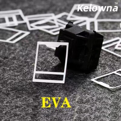 Kelowna MX Switch Film 120Pcs HTV/EVA Film Mechanical keyboard Switch Repair For Cherry Gateron JDK Switch: Olive