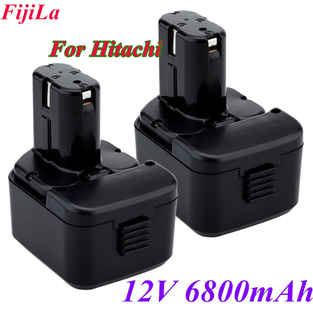 Akulle hitachi  eb1214s ds12 dvf 3 ladattava akku 12 v 4.8 ah/6.8ah ni-mh akkuporakone akku  eb1212s eb1220bl eb1214l e