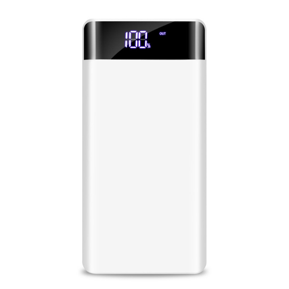 LEORY Energie Bank Ladegerät fallen Energie Bank fallen 20000mAh Dual USB Ausgang LED Dispaly Schnelle Ladung Externe Batterie Ladegerät fallen: Weiß