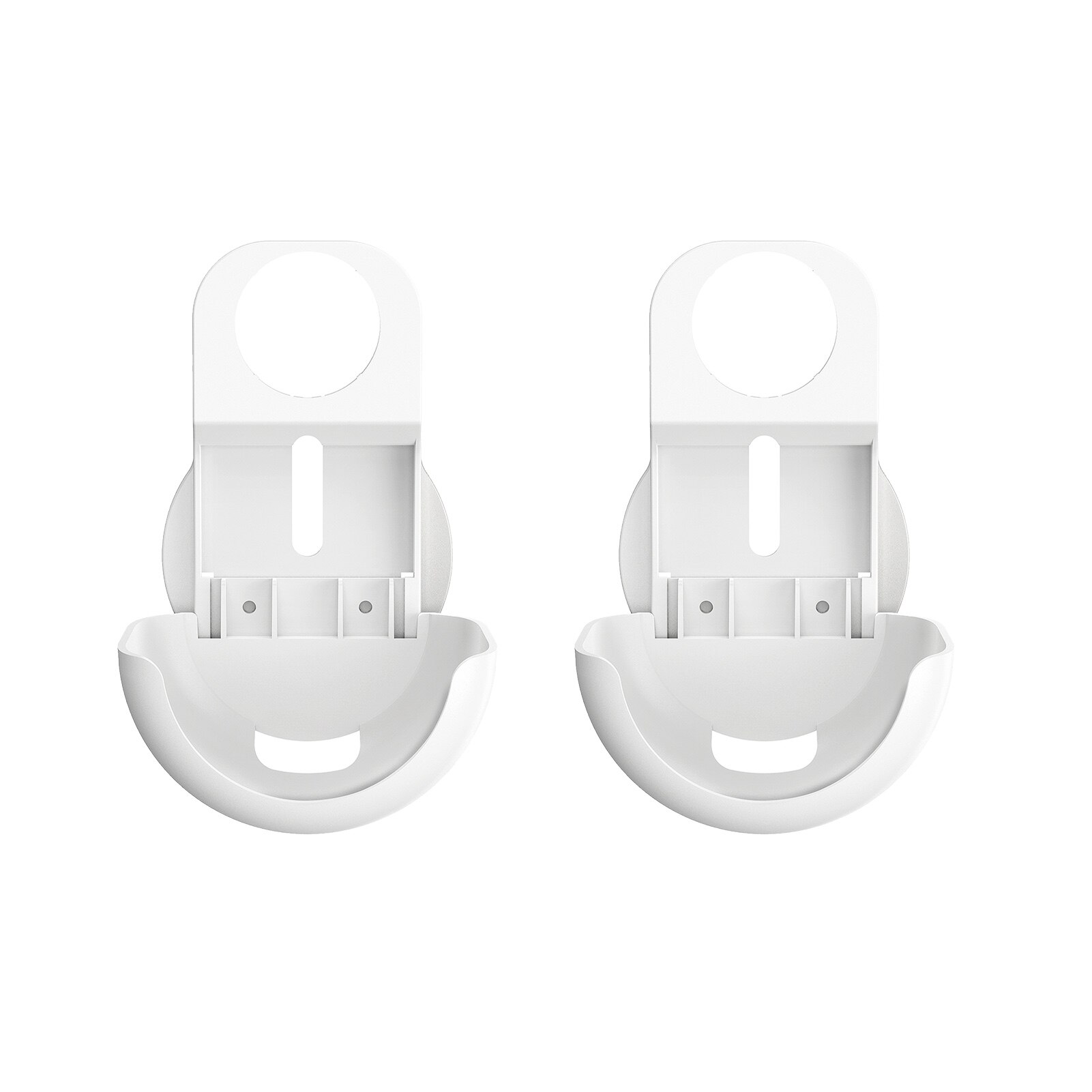 1/2/3Pcs Outlet Wall Mount Holder Only for Google Nest WiFi Router Easy Installation No Cord Clutter Holder Bracket No Screws: 2pcs