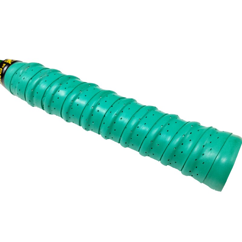 FANGCAN-agarre de película adhesiva para raquetas de tenis, accesorio para raqueta de bádminton, 2 unidades, FCLG-02, 6 colores disponibles: GREEN