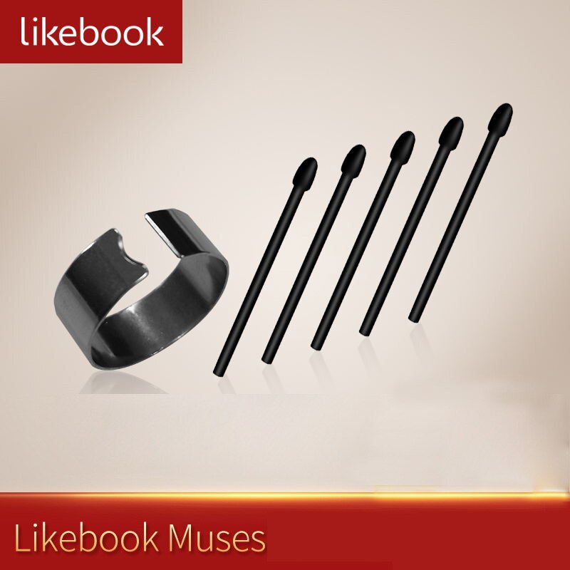 Likebook original caneta eletromagnética/lápis chumbo para likebook muses/mimas marcador dicas nibs kit caneta stylus: Pencil lead