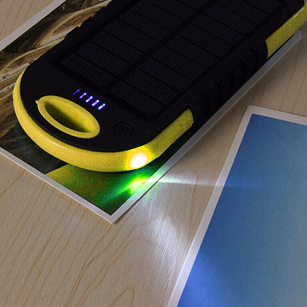 LED draussen Reise Dual USB Solar- praktisch Energie Bank fallen Ladegerät DIY Bausatz