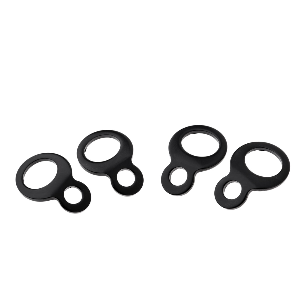 4x Stainless Steel Tie Down Strap Rings For Motorbike Dirt Bike UTV