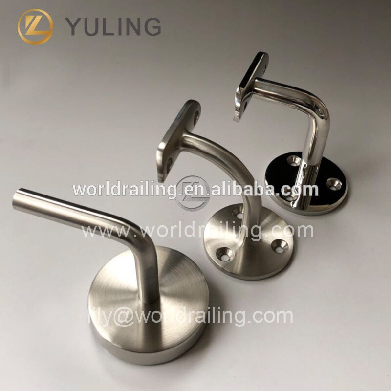 Y L stainless steel wall mounted handrail bracket