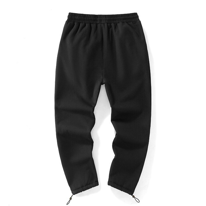 Winter warme fleece joggingbroek heren casual slim fit broek dikker lamsvelours joggingbroek plus maat 8xl heren streetwear