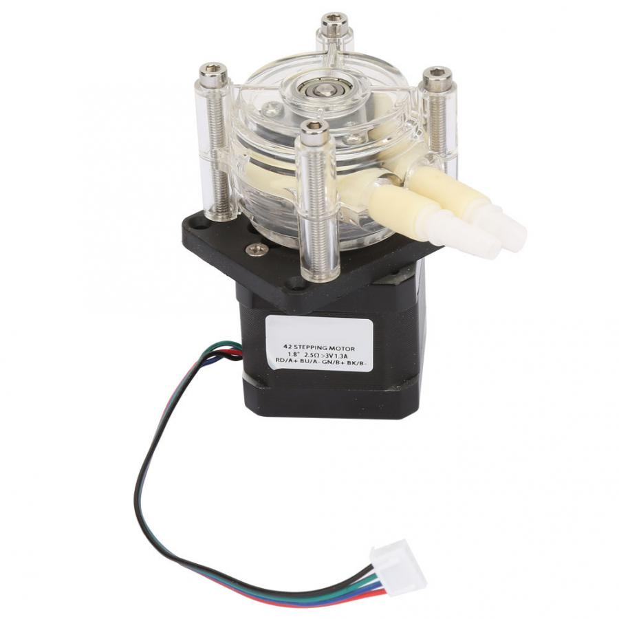 High Flow Corrosion Resistant Vacuum Peristaltic Self-priming Pump with Stepper Motor 6~30V High Flow Peristaltic Pump