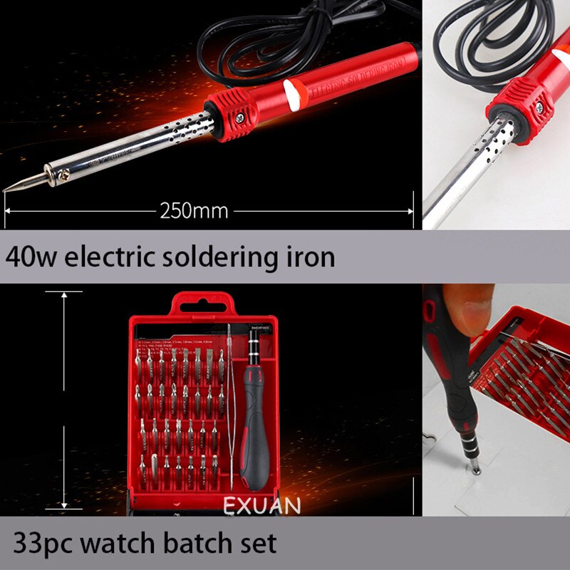 Multifunctional electric toolbox household maintenance toolbox 50-piece manual household toolbox is durable