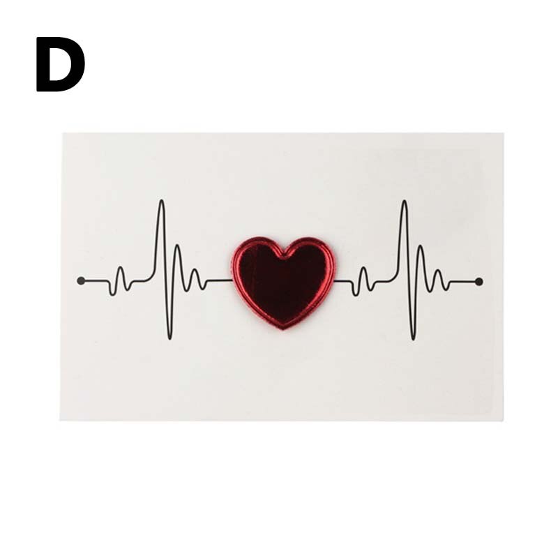 Miłość pocztówka zaproszenie na ślub pozdrowienia kartki z kopertą walentynki strona dekoracji słodkie opakowanie na prezent dostaw: 4