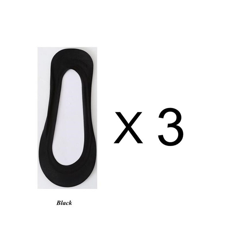 3 Pairs Anti-slip Boat Socks for Women Summer Autumn Cute Candy Color Ice Silk Socks Invisible Low Cut Thin Ankle Socks: G