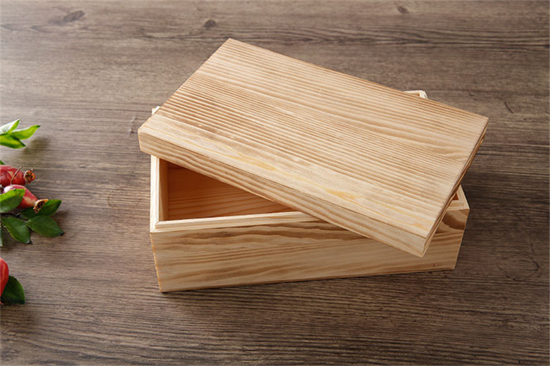Special offer solid wood desktop storage box rectangular antique box packaging box jewelry box wooden box customization