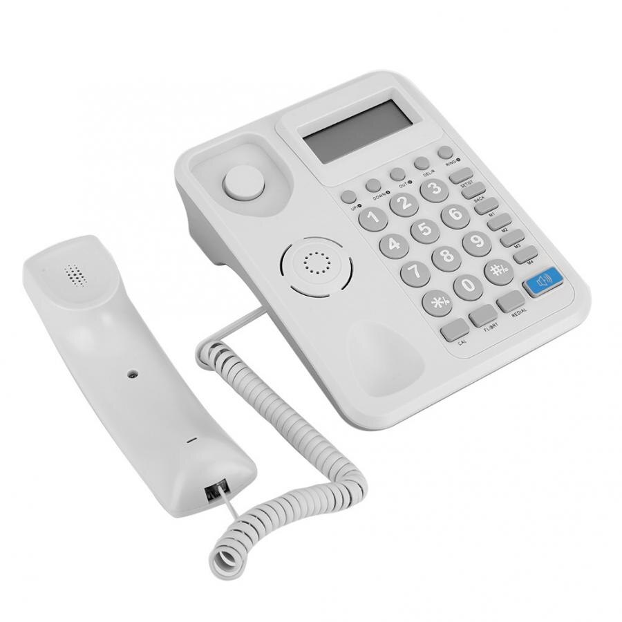 KX-T2023 Landline Phone Caller ID Display Battery Free Telephone (UK Telephone Line with Random Color)